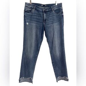 Kut from the Kloth Reese Ankle Straight Jeans Size 12